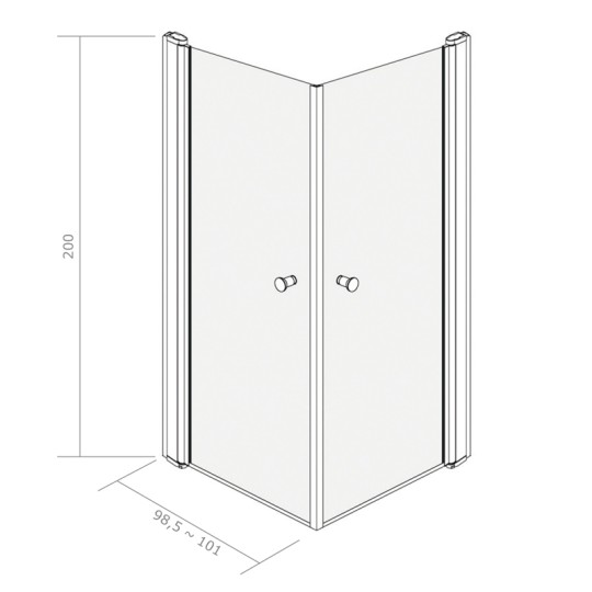 Dimensions et plages d'ajustement