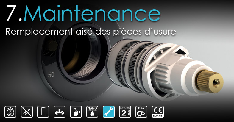 Maintenance aisée