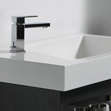 Vasque 80 cm en marbre de synthèse