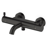 Mitigeur bain douche thermostatique noir mat