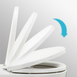 Abattant en Thermodur avec freins de fermeture
