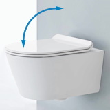 WC design aux formes rectangulaires